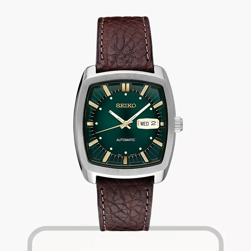 Seiko Re-Craft Series Automatic Green Dial Men's Watch- SNKP27J1